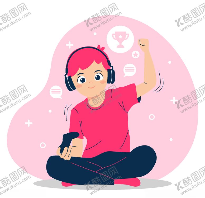 编号：36098807050817357767【酷图网】源文件下载-矢量网络游戏人物