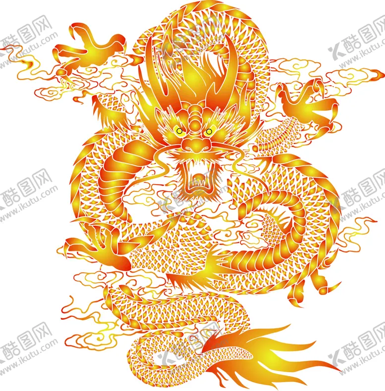 编号：54832009160057467941【酷图网】源文件下载-龙纹