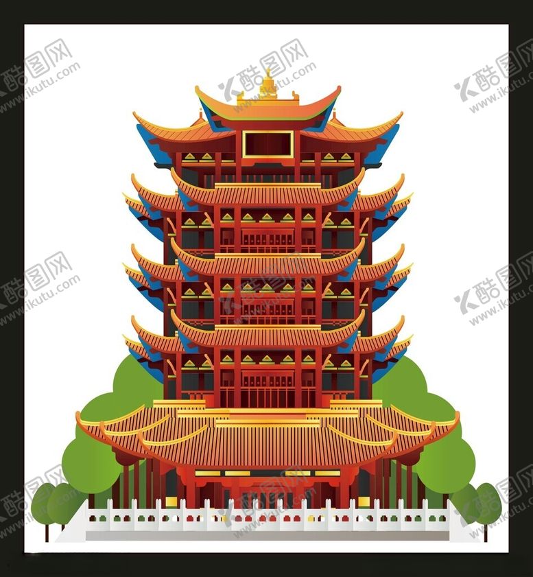 编号：85473602060150117707【酷图网】源文件下载-手绘古典建筑