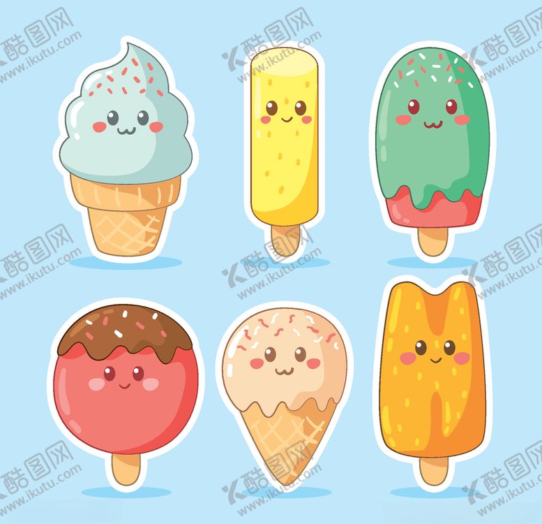 编号：62460109210047191021【酷图网】源文件下载-可爱食物