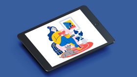 文创样机企业vi信封贴图设计