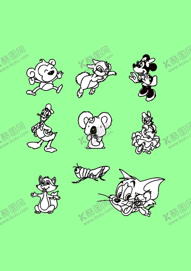 编号：37790901310415532428【酷图网】源文件下载-简笔画卡通画