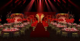 婚礼舞台效果图