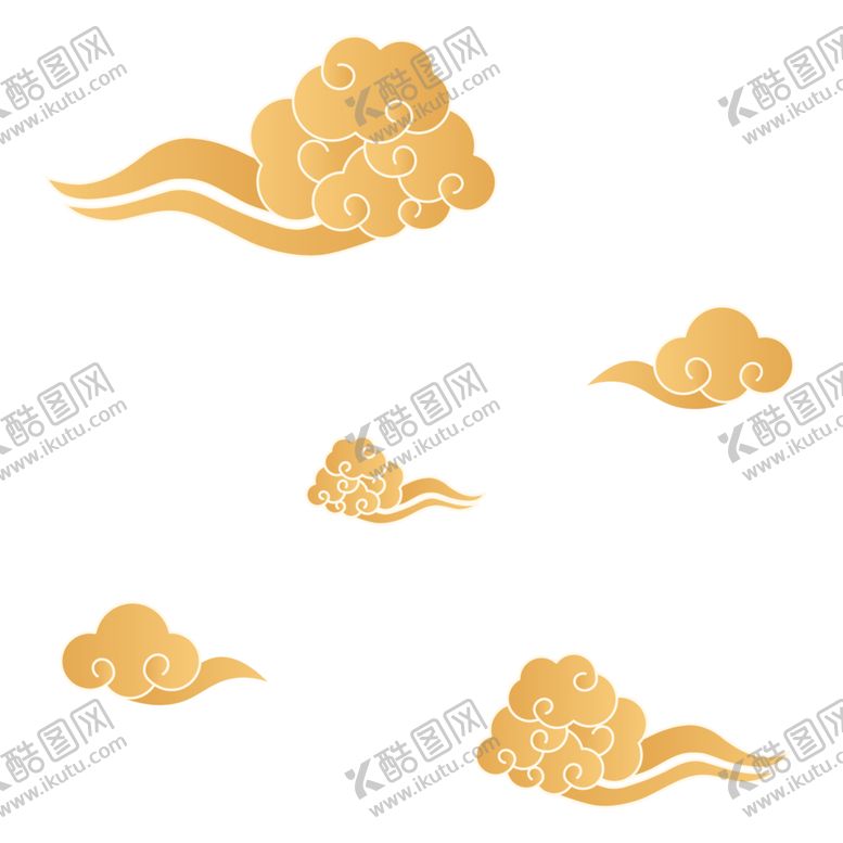 编号：91331201251114066307【酷图网】源文件下载-中国风祥云  