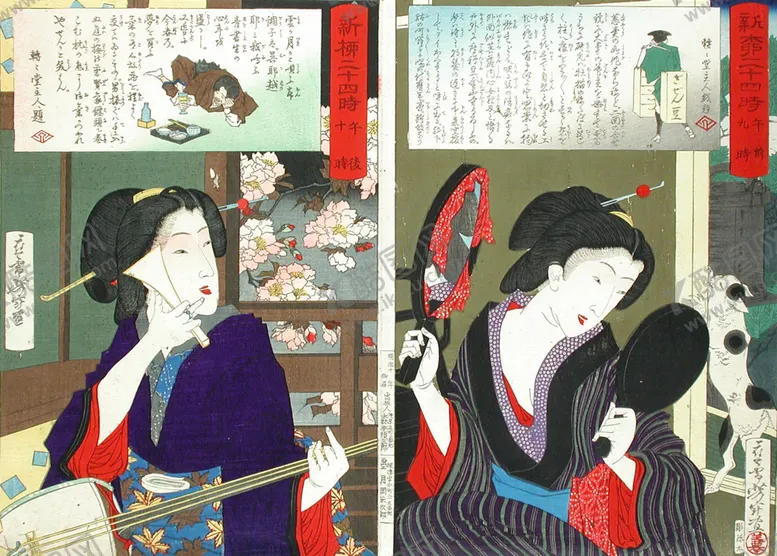 编号：15694303251710238485【酷图网】源文件下载-月冈芳年浮世绘