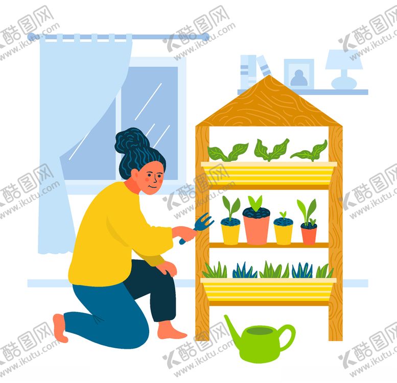 编号：69098410030349313104【酷图网】源文件下载-矢量卡通休闲人物