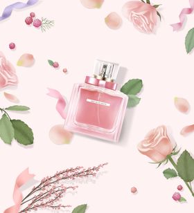 色彩斑斓的康乃馨