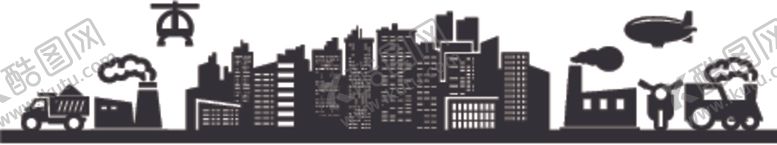 编号：46165809271619596068【酷图网】源文件下载-城市剪影