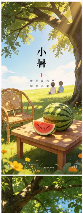 小暑大暑系列海报