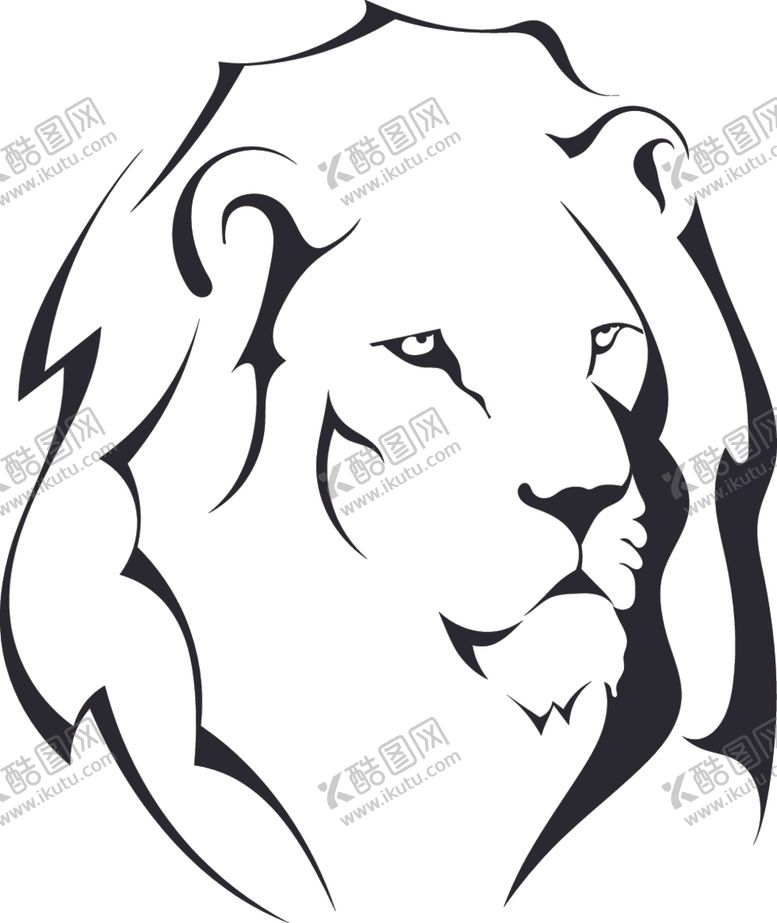 编号：18166604271907307235【酷图网】源文件下载-狮子Lion涂鸦动物