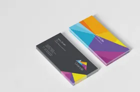 VI样机物料vi办公信件A4纸智能贴图