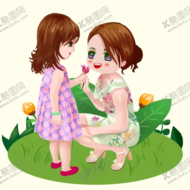 编号：60383006262111341153【酷图网】源文件下载-感恩节母女