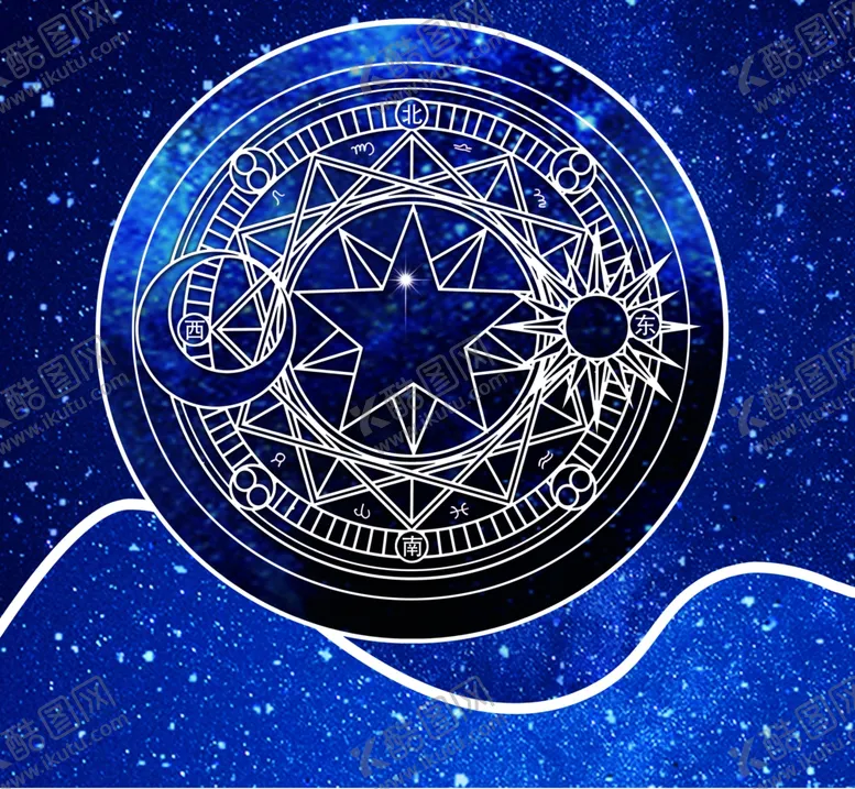 编号：46093505051518588298【酷图网】源文件下载-星座罗盘