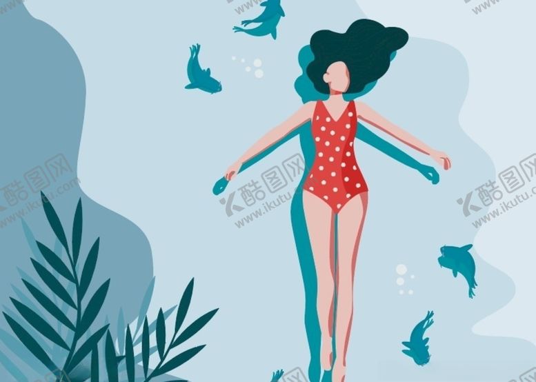 编号：46983010021701004471【酷图网】源文件下载-游泳池女郎