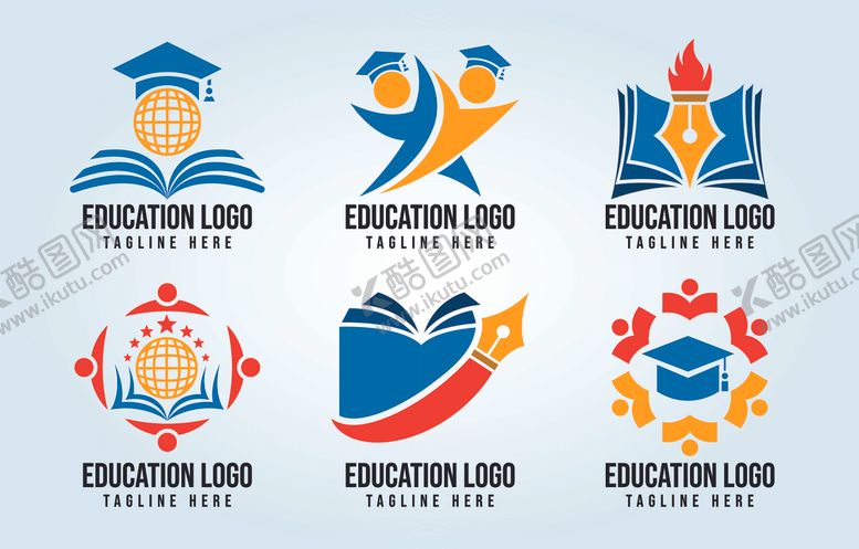 编号：34902404061120425713【酷图网】源文件下载-教育图标