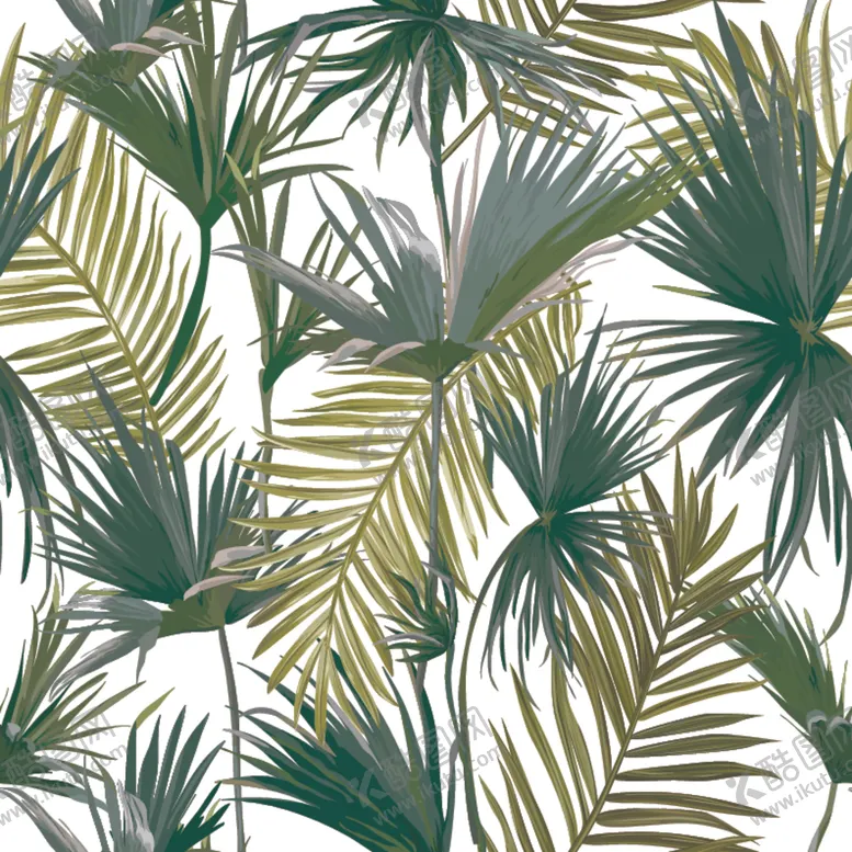 编号：36159410051441254101【酷图网】源文件下载-热带植物创意设计图案