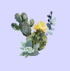 植物水彩画