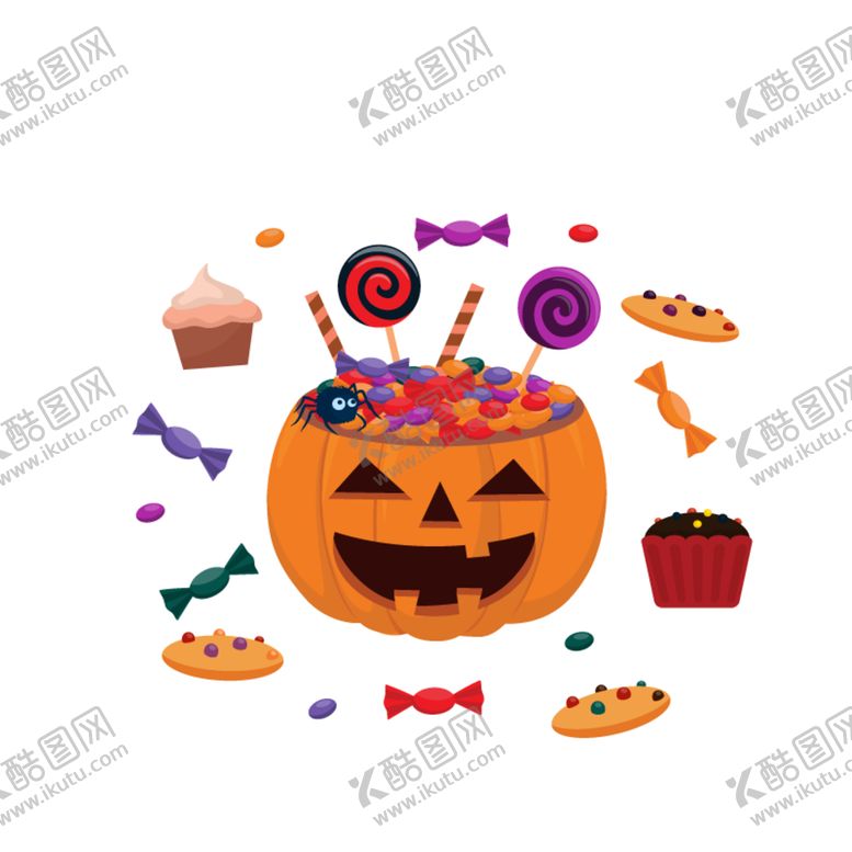 编号：39994805080149248756【酷图网】源文件下载-万圣节素材