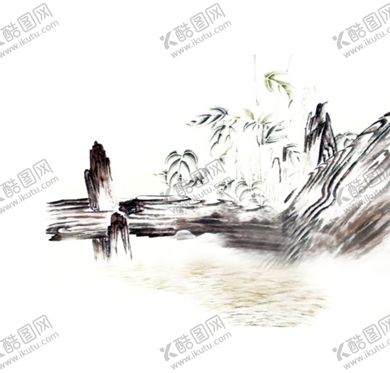 编号：53579706161636472201【酷图网】源文件下载-水墨山水