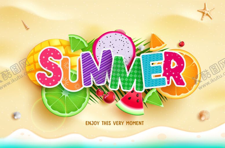 编号：55509309261020128452【酷图网】源文件下载-夏天美食