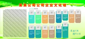 公司企业文化墙