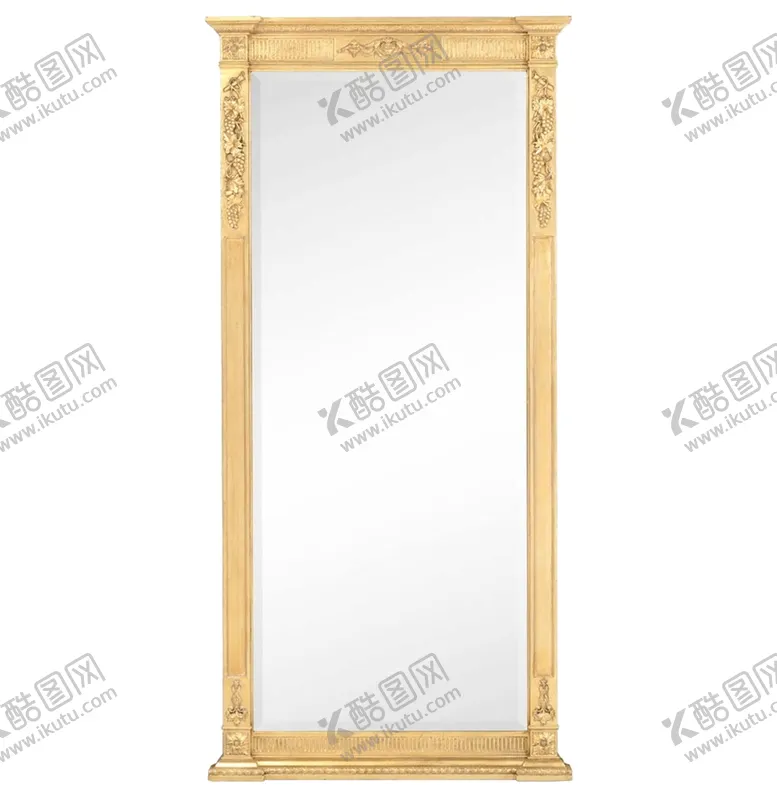 编号：25680401182229416241【酷图网】源文件下载-欧式全身镜