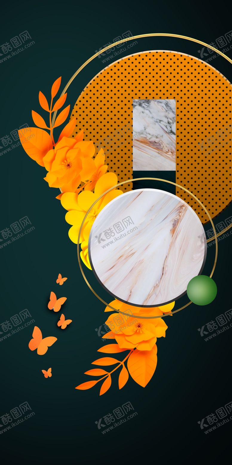 编号：96838209210048501671【酷图网】源文件下载-现代立体几何装饰画