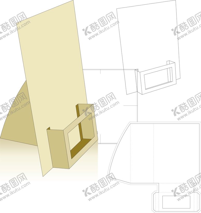 编号：27348110021048046734【酷图网】源文件下载-包装刀模