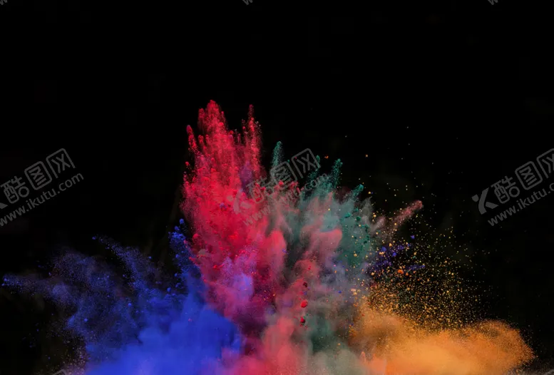 编号：42740909221141502182【酷图网】源文件下载-彩色粉尘