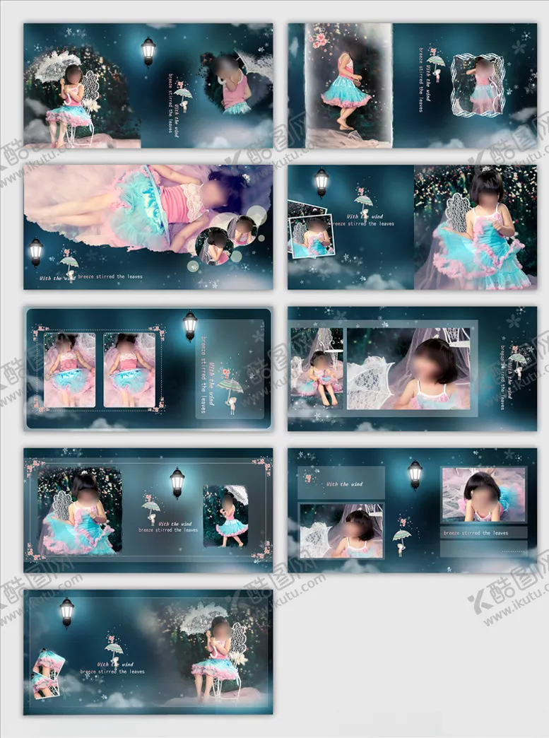 编号：74097710202328066425【酷图网】源文件下载-儿童相册影楼摄影模板