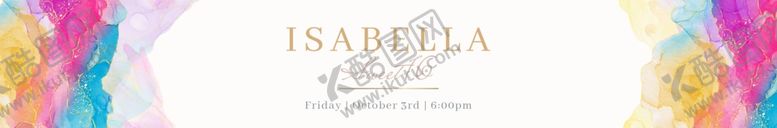 编号：10318412090208599745【酷图网】源文件下载-马卡龙色生日活动邀请函海报水牌