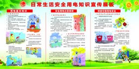 安全用电常识宣传海报
