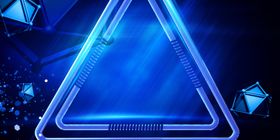 科技背景公司年会会议高