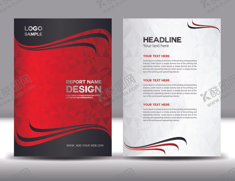 编号：40333410282249019302【酷图网】源文件下载-创意企业画册公司宣传册封面设计