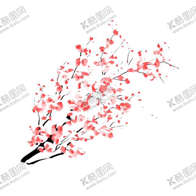 编号：57227905052232077751【酷图网】源文件下载-梅花树枝元素