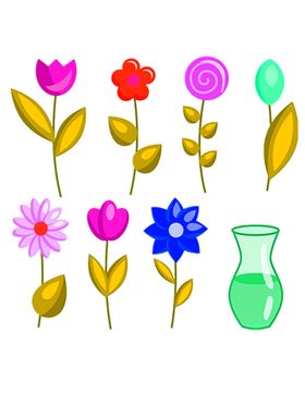 鲜花素材