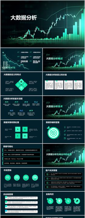 大数据分析洞察PPT