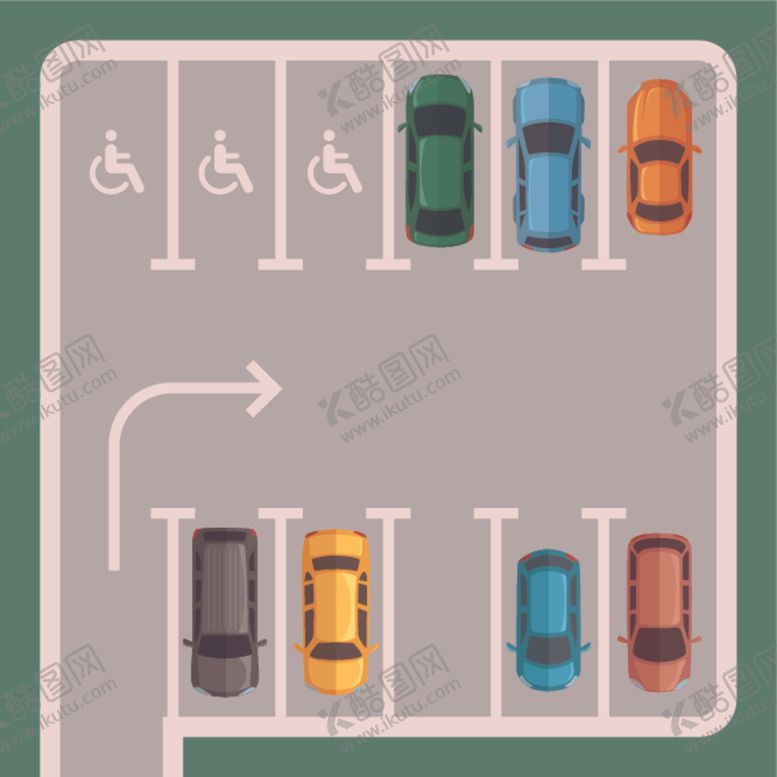 编号：11668409200508359724【酷图网】源文件下载-停车场