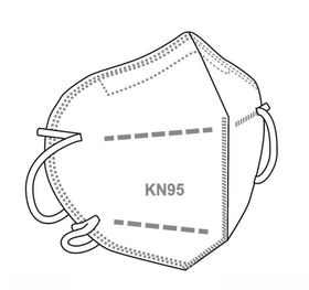 n95口罩矢量图