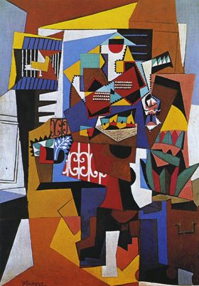 毕加索抽象绘画作品