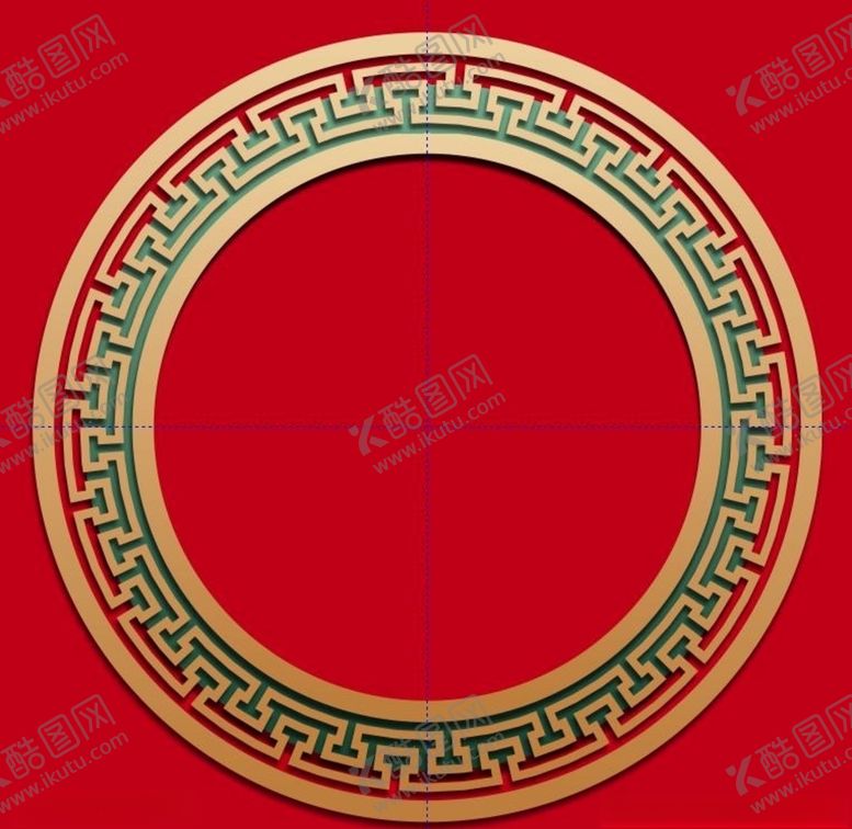 编号：28627007090215347419【酷图网】源文件下载-中国风边框金色