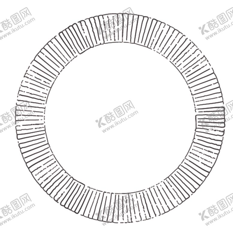 编号：53583610200556063466【酷图网】源文件下载-简笔绘画圆圈图案