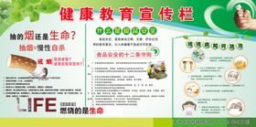 健康教育宣传栏结核病知识社区文化知识海报