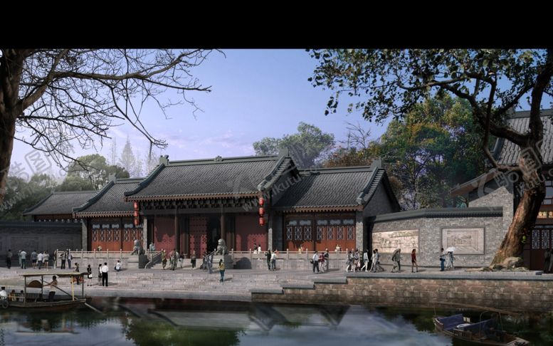 编号：45882109220023461385【酷图网】源文件下载-古风建筑