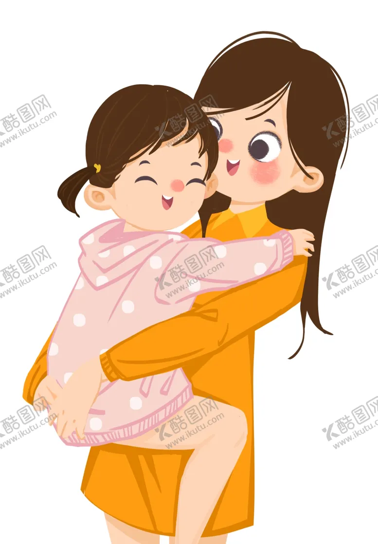 编号：85857802100849066424【酷图网】源文件下载-母女