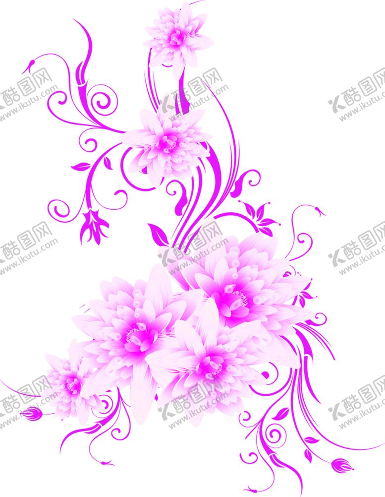 编号：69323105090729528095【酷图网】源文件下载-鲜花素材