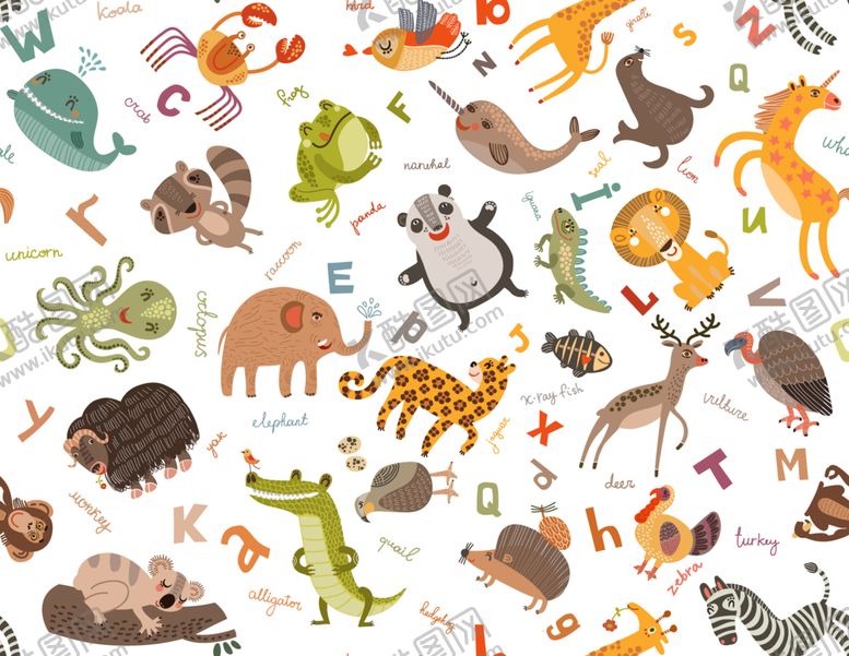 编号：36457310291827353100【酷图网】源文件下载-小动物合集