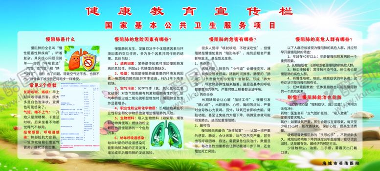 编号：87671404272337234631【酷图网】源文件下载-慢阻肺宣传