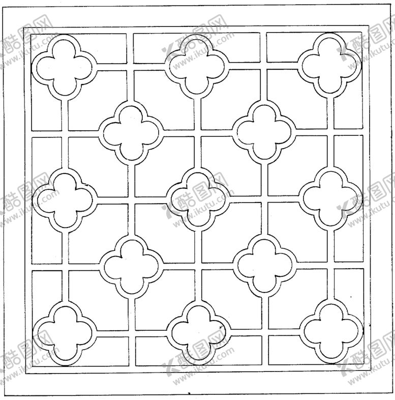 编号：47037309200223174828【酷图网】源文件下载-镂空花图案