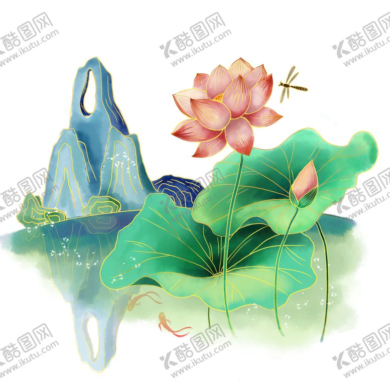 编号：91762309180712204017【酷图网】源文件下载-荷花